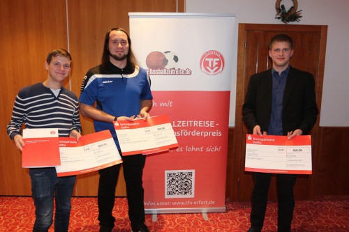„Fußballzeitreise-Nachwuchspreisträger“ 2017