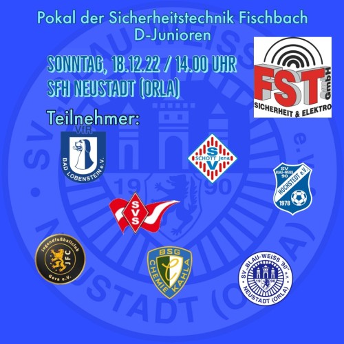 +++ BLAU-WEISS ‘90 HALLENTURNIER D- JUNIOREN +++
