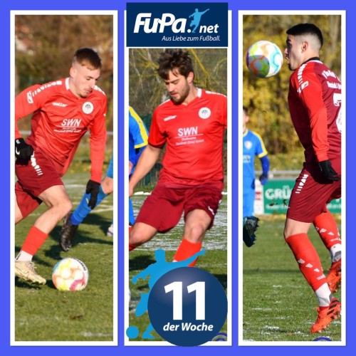 +++ FUPA ELF DER WOCHE/13. SPIELTAG LK1 +++