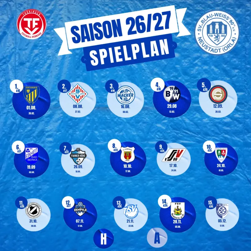 +++ SAISON 2026/27 +++