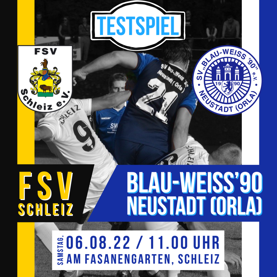 +++ TESTSPIEL 7.0 FSV SCHLEIZ- BWN +++
