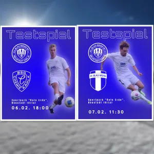 Testspiele der „ERSTEN“ geplant