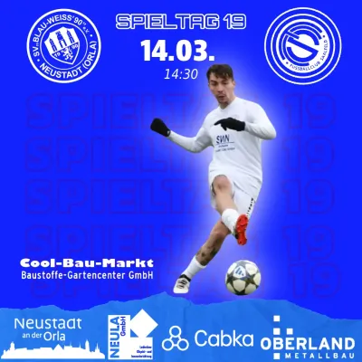 (1M) +++ 19. Spieltag 11teamsports Thüringenliga +++