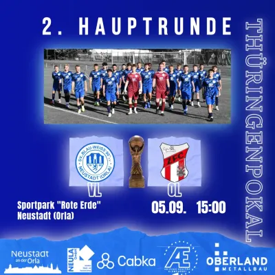 (1M) +++ THÜRINGENPOKAL 2. HAUPTRUNDE +++