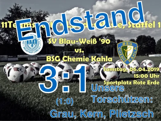06.04.2019 SV BW Neustadt vs. BSG Chemie Kahla