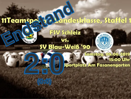 08.06.2019 FSV Schleiz vs. SV BW Neustadt
