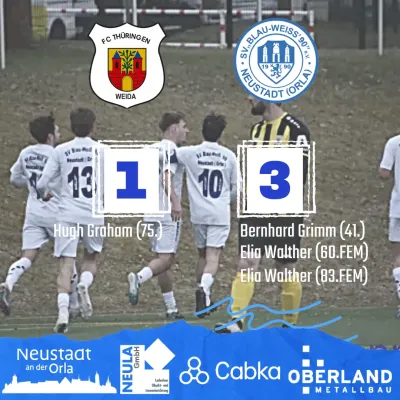 21.03.2026 FC Thüringen Weida vs. SV BW Neustadt