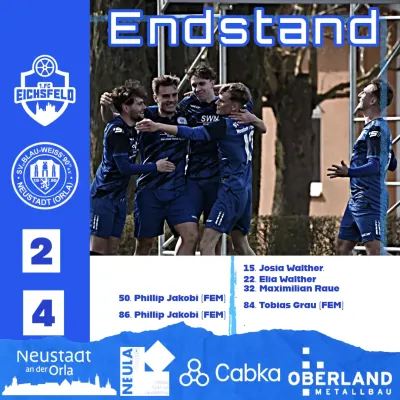 11.04.2026 1. FC Eichsfeld vs. SV BW Neustadt